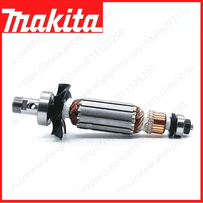 Âncora do rotor da armadura para Makita, peças da ferramenta elétrica, RT0700C, RT0702C, 515844-0, 518802-5, AC220-240V