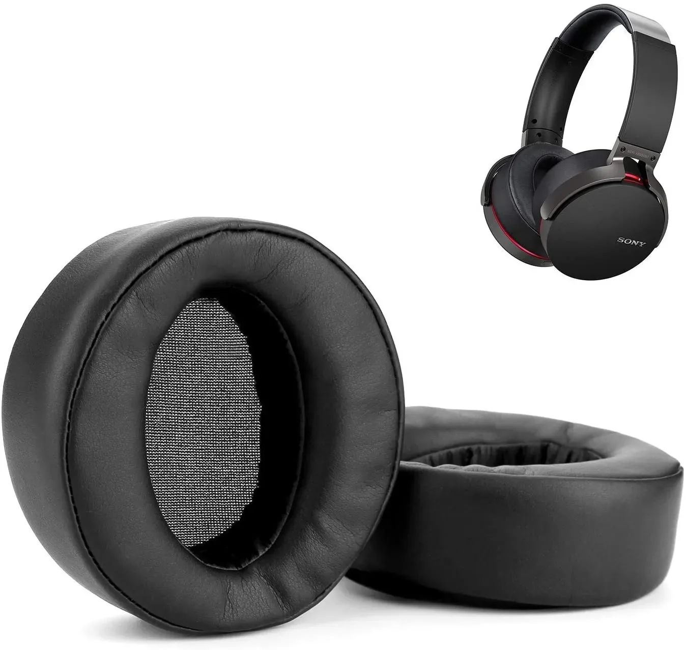 Auricolari per cuscinetti auricolari di ricambio Sony MDR-XB950BT con Memory Foam per cuffie Sony MDR-XB950BT XB950B1 XB950N1