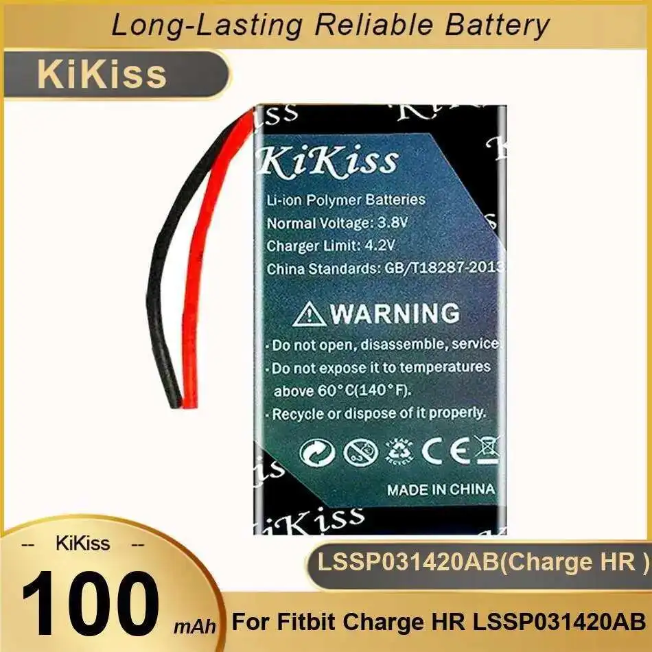 

Аккумулятор большой емкости 100 мАч для спортивного браслета Fitbit Charge HR LSSP031420AB