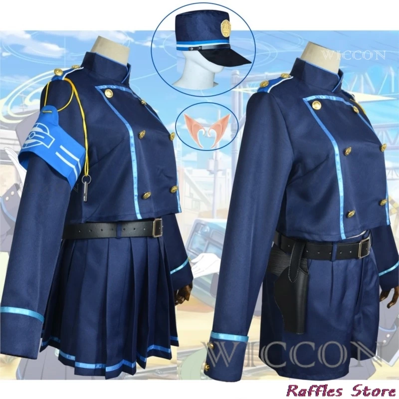 Blauw Archief Tachibana Nozomi Tachibana Hikari Hyland Railway College Cosplay Kostuum Cogame Anime Party Uniform Hallohen Spelen