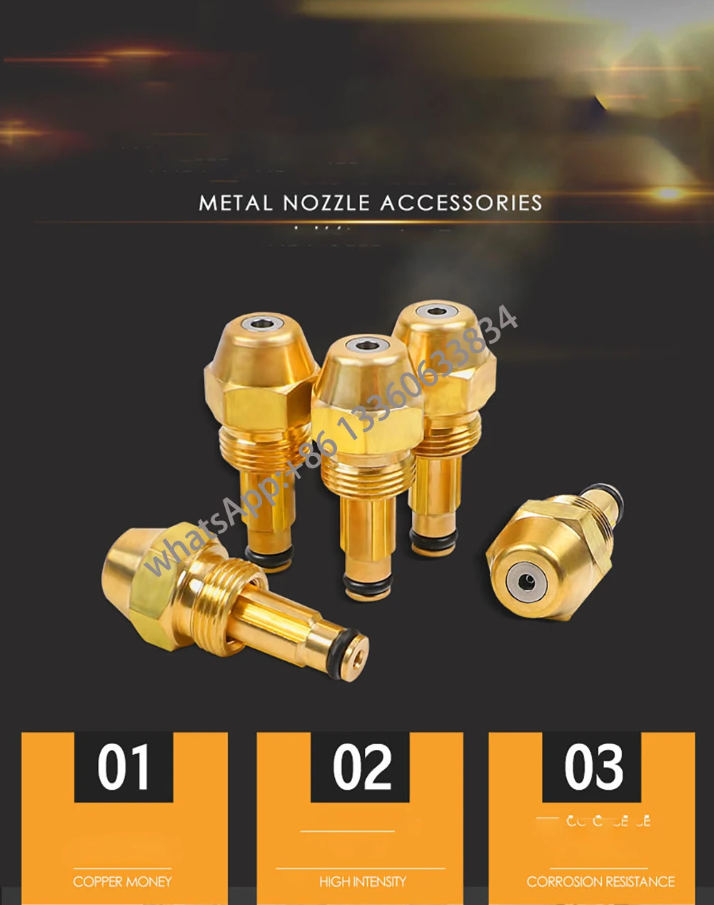 K35-K215 Full Cone Waste Oil Burner Nozzle Diesel Waste Heavy Oil Burner Nozzle ,Brass Siphon Oil Burner Nozzle