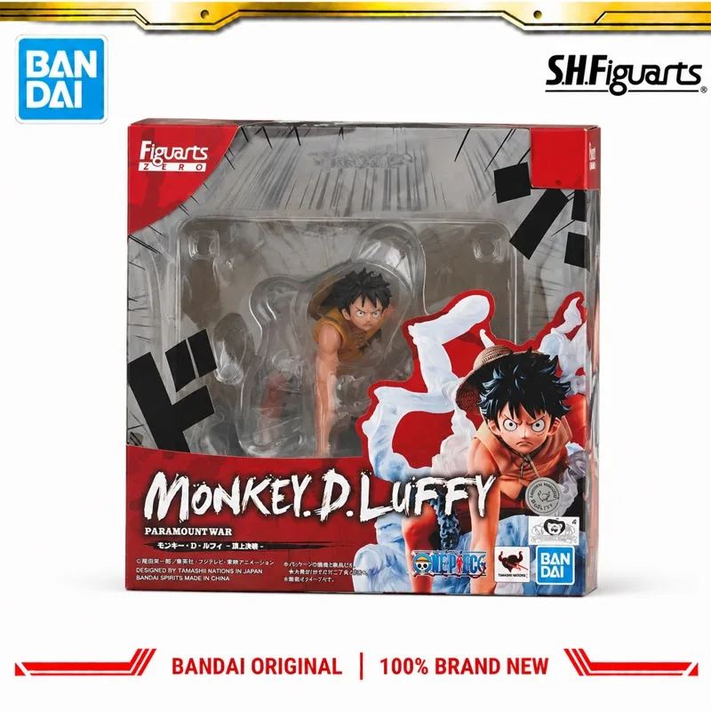 In Stock Bandai Original Figuarts One Piece Monkey D Luffy Action Figure Model Doll Brand New Boxed Anime Characters Toys Model