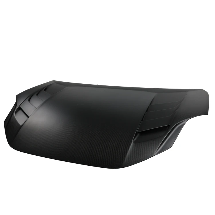 For Auto EV Electric Car Conversion Upgrade Body Part Real Dry Carbon Fiber 001 Bonnet Hood Engine Cover Accessories