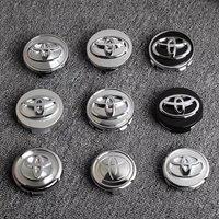 57/62mm Car Emblem Wheel Hub Cover Wheel Center Accessories For Toyota 86 Mirai Supra Prado Alphard Vellfire Crown Sequoia Venza