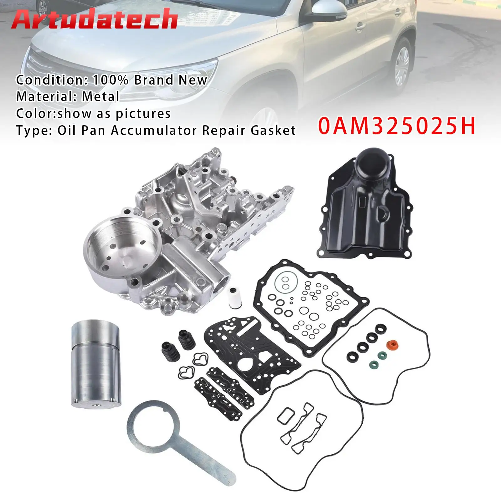 

Ремонтная прокладка для масляного бака Artudatech 0AM325025H для Audi VW Skoda DQ200, автомобильные аксессуары