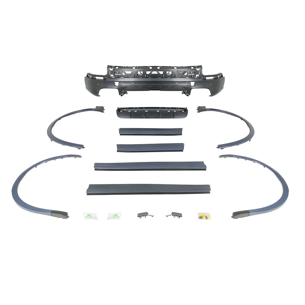 

Suitable for The 18-23 9Y0.1 Puka SD rear lip assembly is equipped with TURBO wheel arches and TURBO door panels of the same col