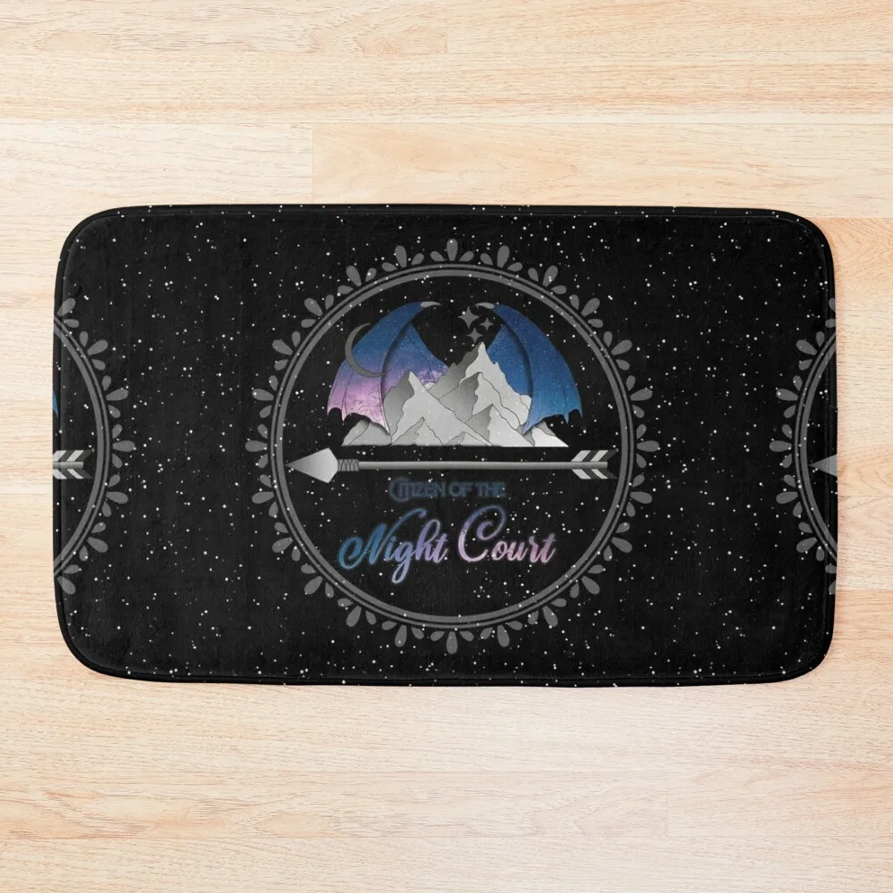 

Dark Night Court Citizen (SJM) Bath Mat Carpet For Bathroom Bathtub Carpet Mat