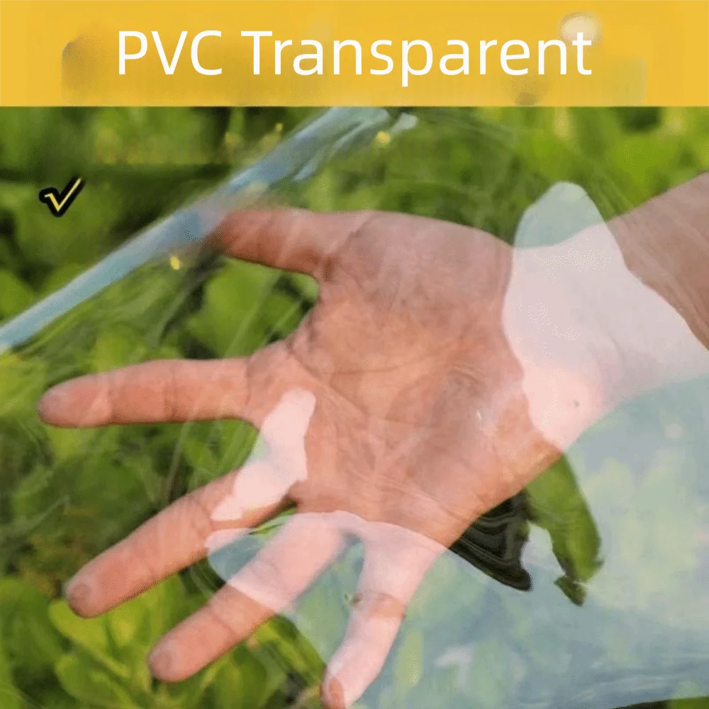 

Прочная ткань, прозрачный водонепроницаемый брезент, пыленепроницаемый водонепроницаемый садовый дождевик, ветрозащитная складная непромокаемая ткань