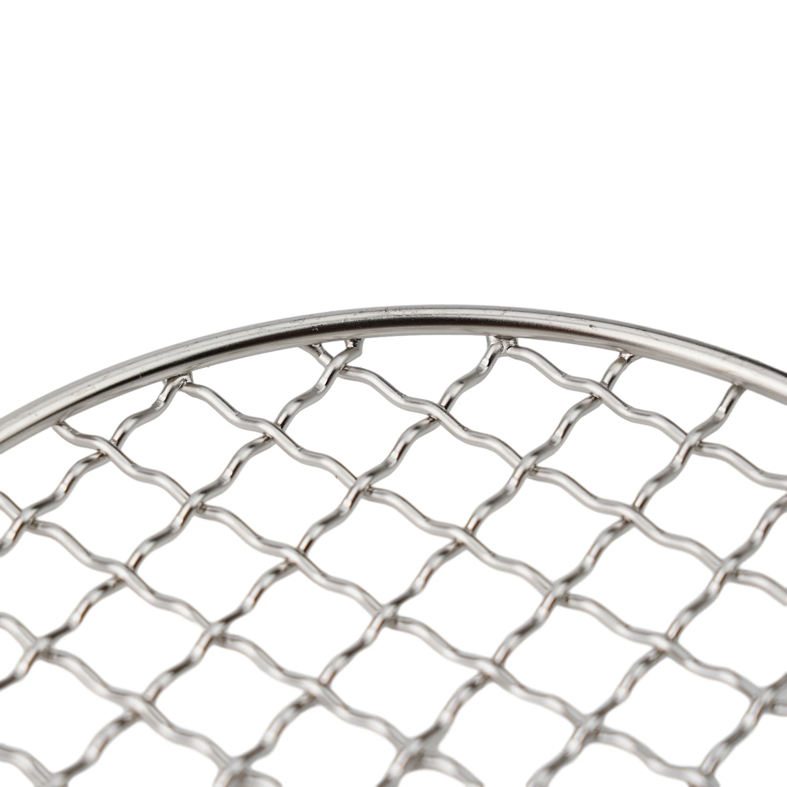 Crossed Wire BBQ Mesh Provides Better Airflow and Faster Cooling Perfect for Grilling Beef Chicken Fish and Vegetables