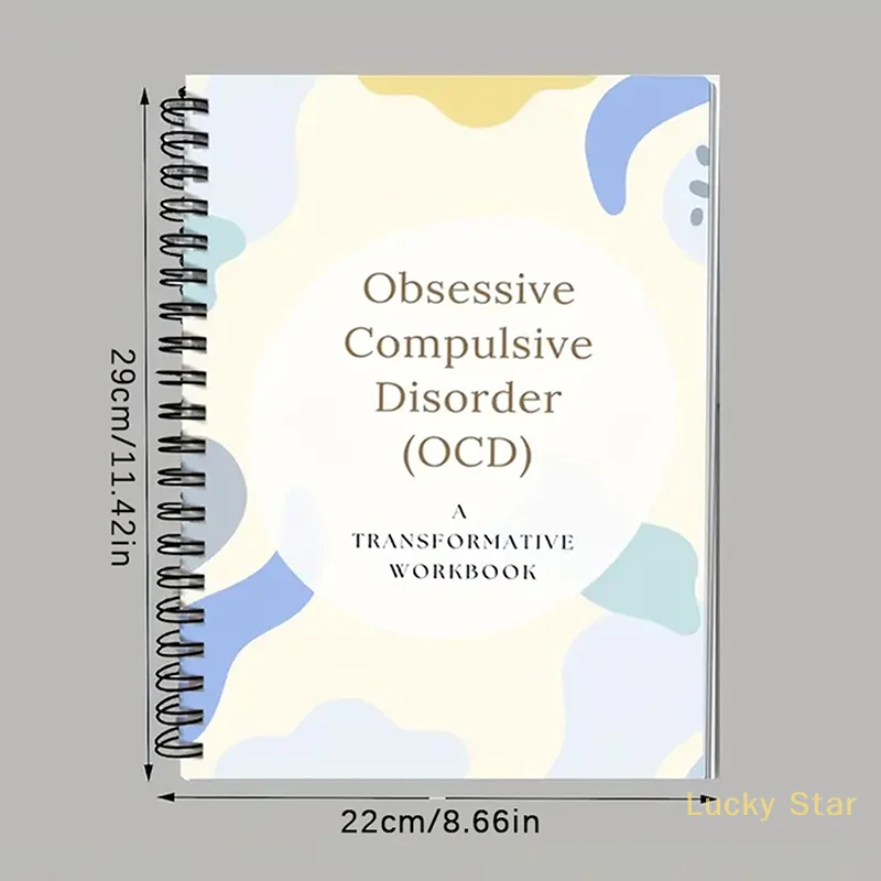 Obsessive Compulsive Disorder (OCD) Workbook, Intrusive Thoughts, Exposure Relax, Anxiety Relief, Mental Health Self-Help Guide