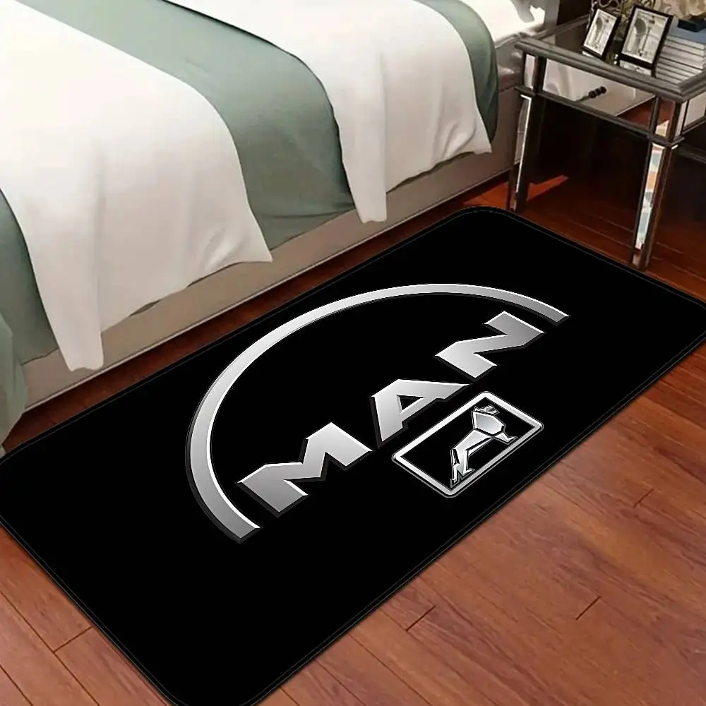famous M-Man Truck Logo Entrance Door Mat Nordic Style Home Doormat Bathroom-Toilet Mats Bedroom Hotel Decor Mat