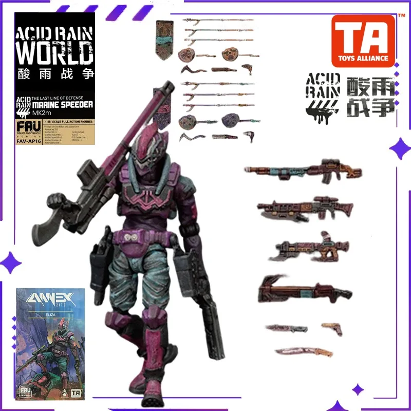 

[В наличии] Acid Rain War Original FAV-H08 Neon Eliza Earth Ghost: Набор аксессуаров, модель куклы-солдата, игрушка, подарок