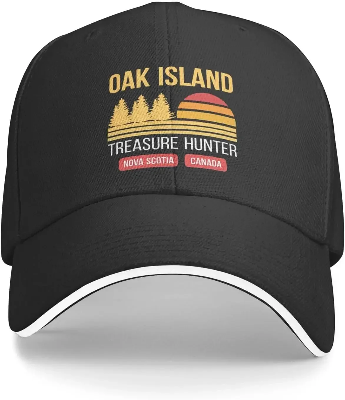 Oak Island Treasure Hunters Hat Dad Hats Men Women Adjustable Fashion Sandwich Baseball Cap