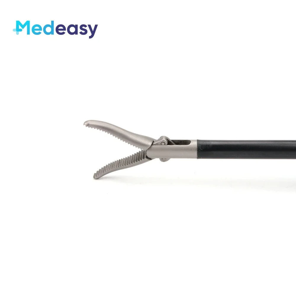 Laparoscopic Instruments Reusable Endoscopic Mesentery Grasping Forceps Double Action 5x330mm