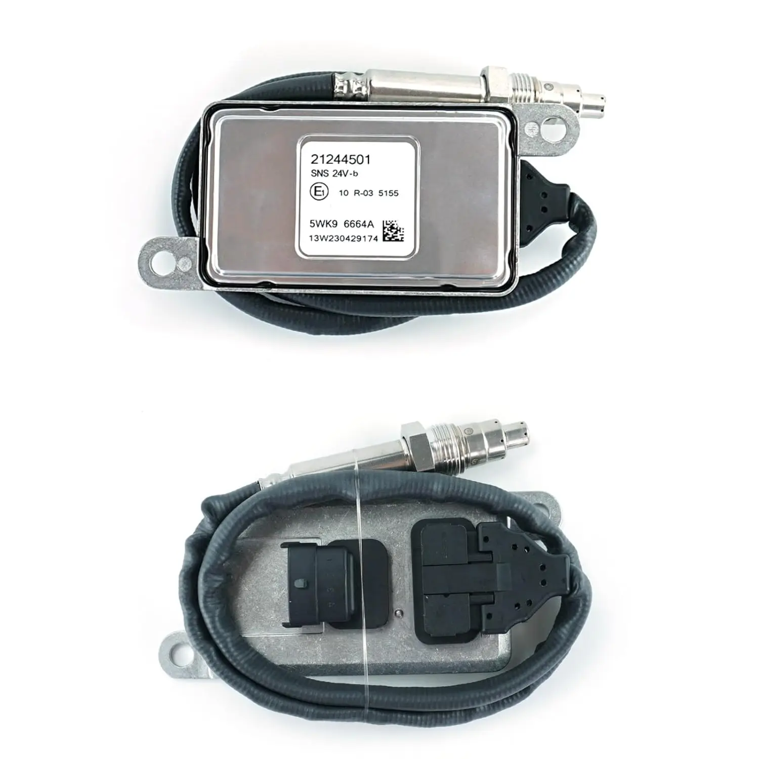 SysywangAutopartS 21244501 5WK9 6664A Nitrogen Oxide Nox Sensor For Volv.o Truck 24V for EURO6 FH FM 500 5WK96664A  Diesel Turbo