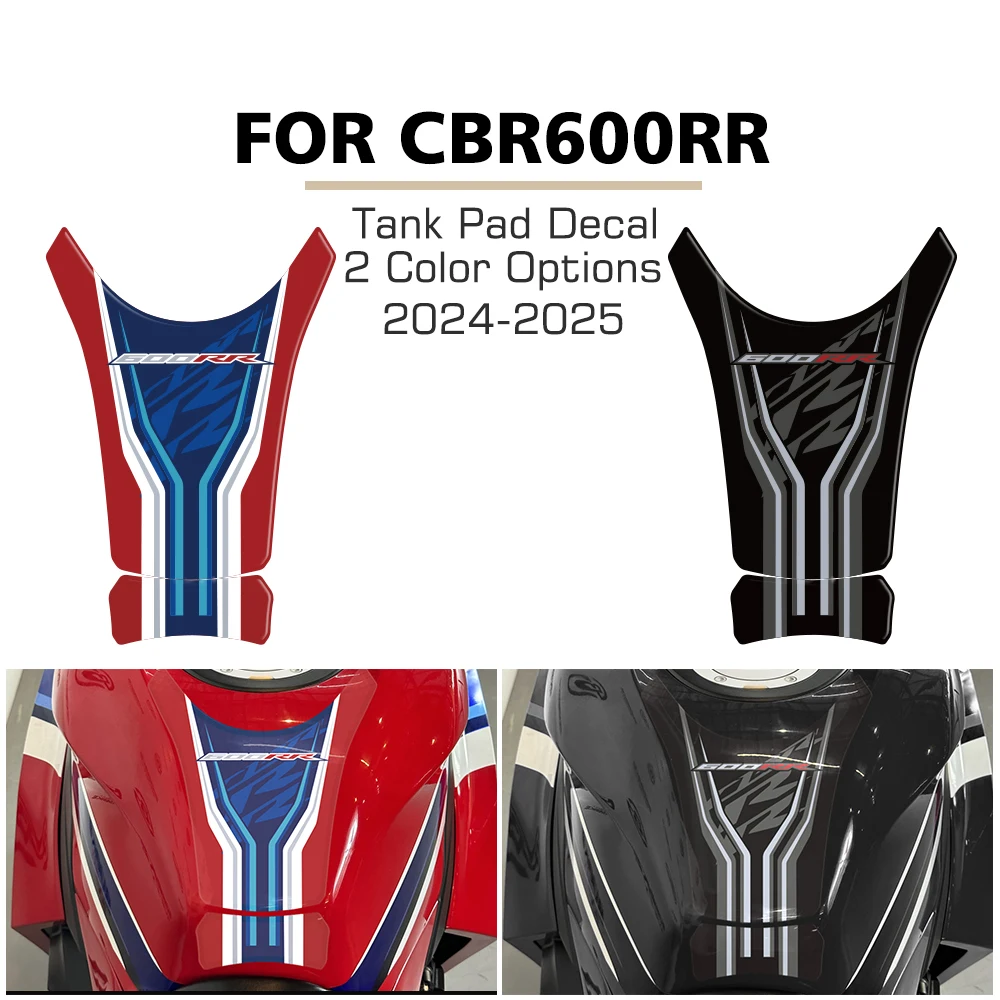 Protetor de Tanque de Motocicleta Adesivo Espinha de Peixe Proteção de Tanque para Honda CBR 600 RR CBR600RR 2024 2025