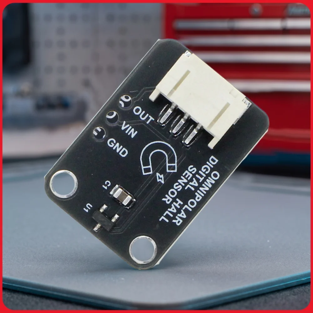 Hall Effect Sensor PCB Module DRV5032 ±150mT 30kHz Open Drain for Switch Latch Mode