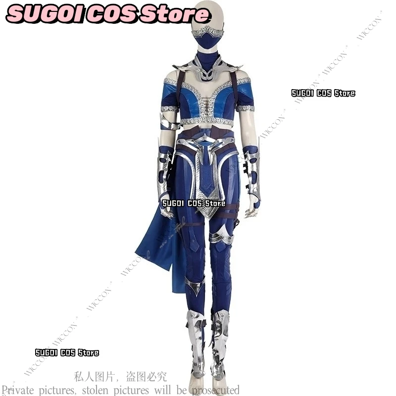 كيتانا تأثيري مورتال زي مثير المرأة المحاصيل الأعلى السراويل مجموعة كاملة المحارب النينجا موحدة دعوى هالوين كرنفال حفلة كومبات 1