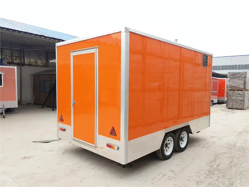 Australia Standard Churros Fast Food Trailer With Snack Machines