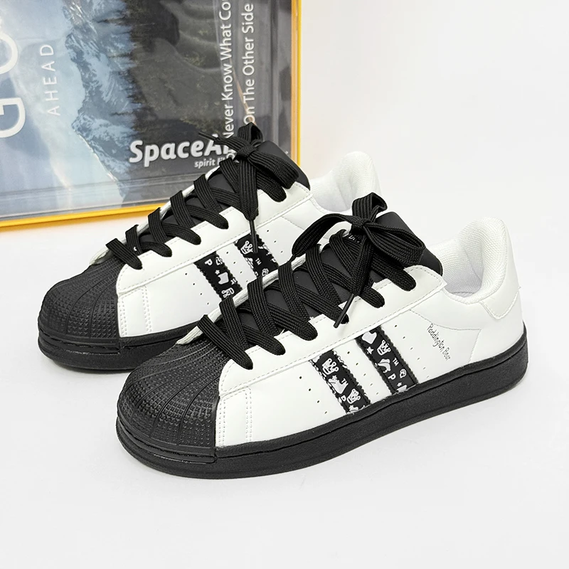 

Men's Sneakers 2025 New Thick-Soled Popular Sports Casual Shoes Fashionable Versatile White Shoes Men's Shoes