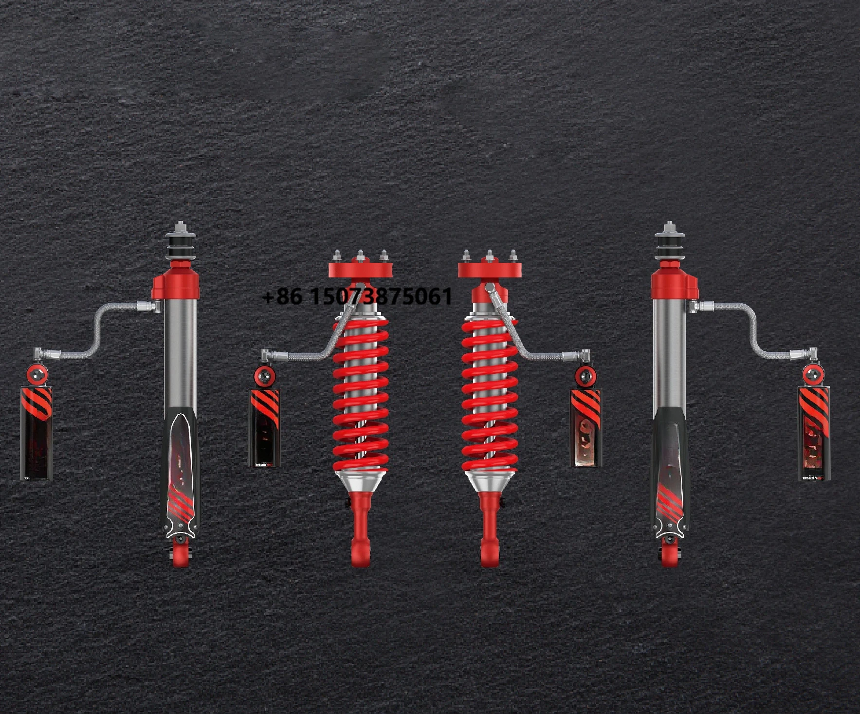K Man Adjustable Suspension Coilover Shock Absorber Off Road Lift Kit 4WD Accessories Low MOQ for Cruiser 300 LC300