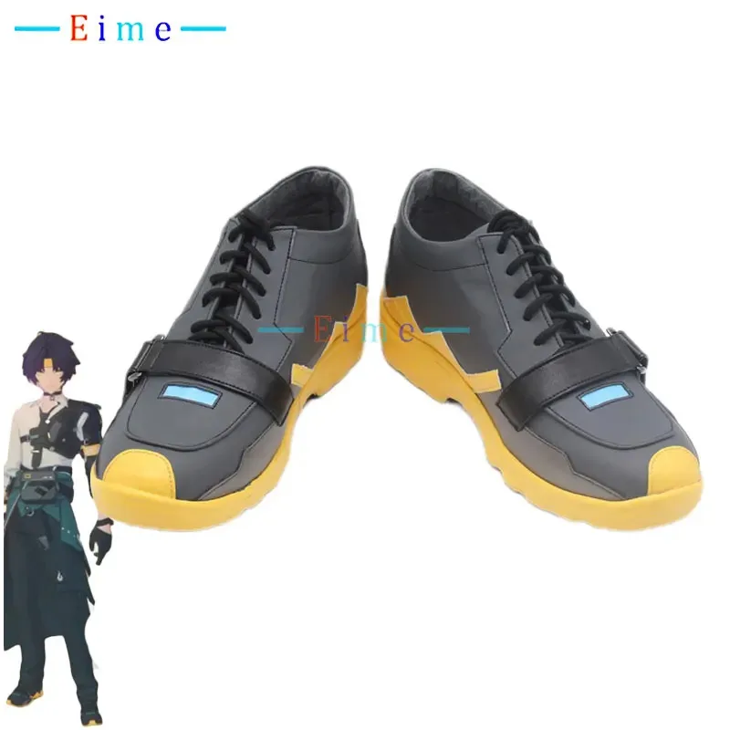 

Zenless Zone Zero Asaba Harumasa Cosplay Shoes PU Leather Shoes Halloween Carnival Boots Game Cosplay Props Custom Made