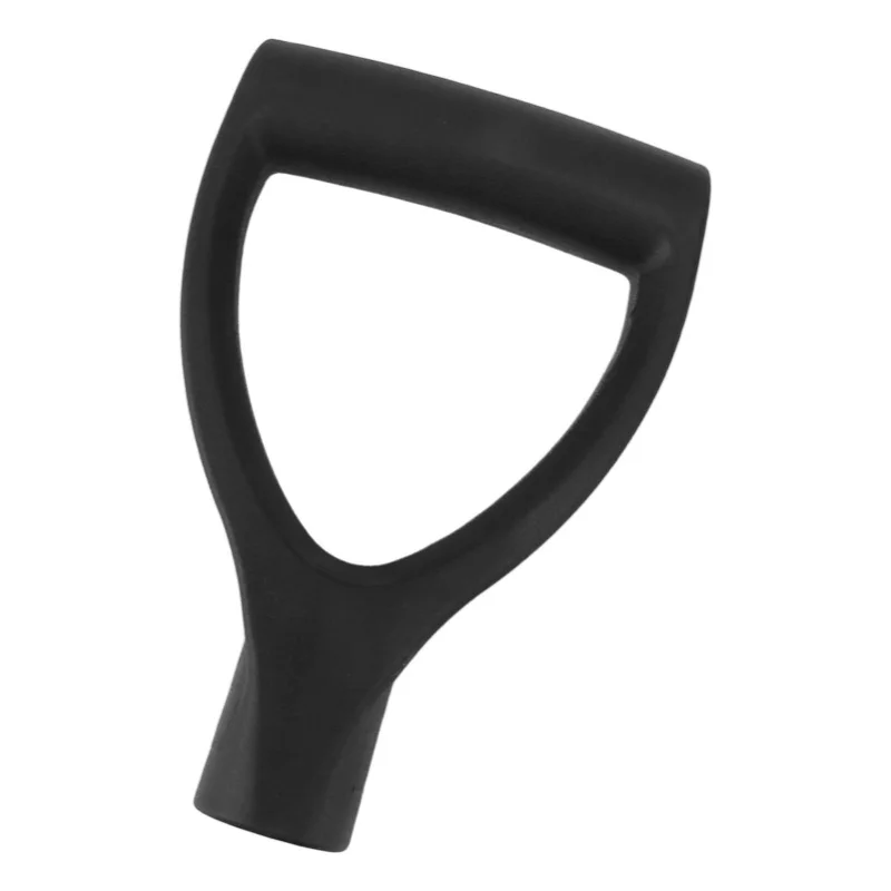 Shovel Handles D Type 32mm ID Plastic Quick Installation Snow Shovel Handle For Digging Raking Tool Black/Dark Blue/Red