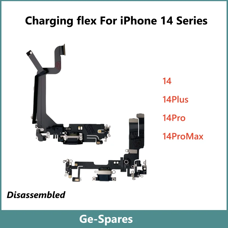 Tear Down Charging Port Flex Cable Replacement For iPhone 14 14Plus 16Pro Max, Used, Working Properly