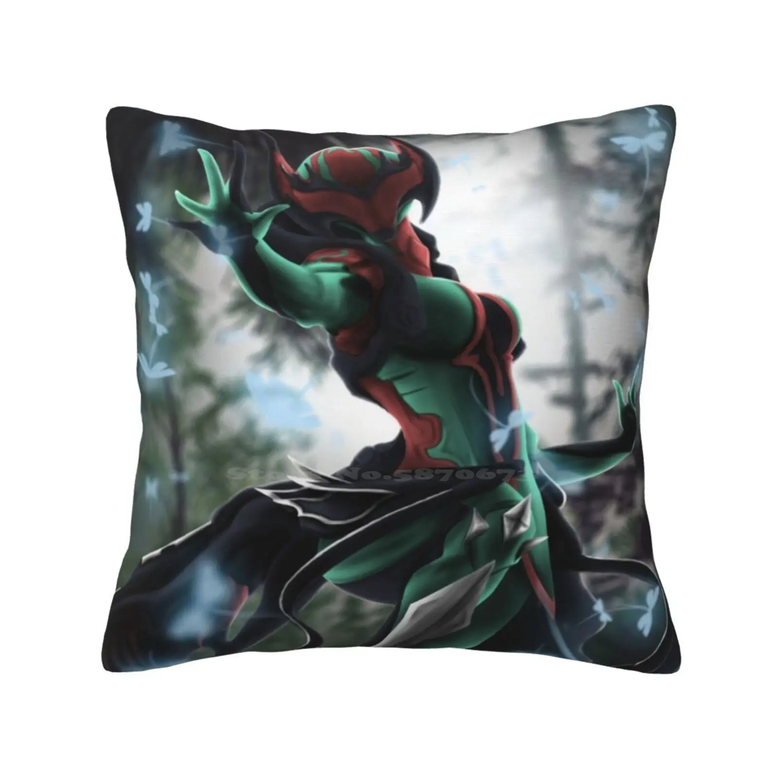 Titania-Warframe Bedroom Office Hug Pillowcase Titania Fanart Titania Warframe Fanart Tenno Fanart Tennocon Fanart Video Games