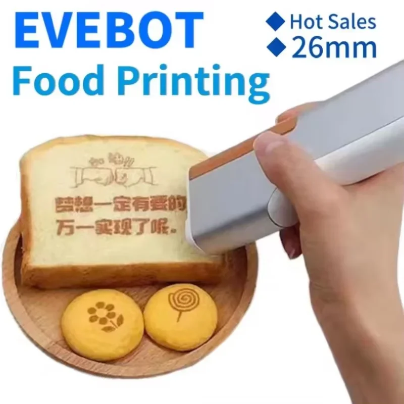 Hot Red Black Coffee Color Monochrone Pocket Printing Machine Monochrone Inkjet Handheld Diy