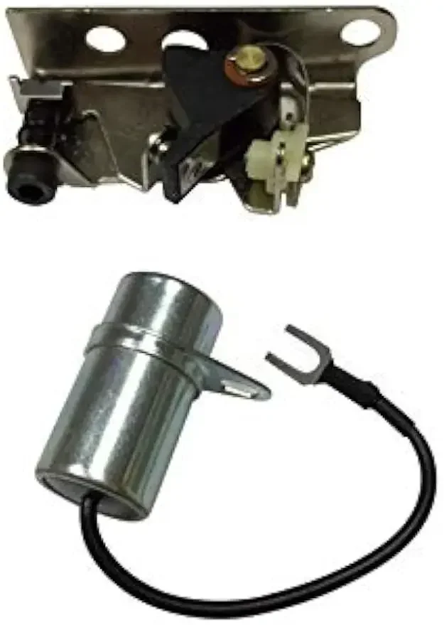 For 160-1183 Point & Condenser Ignition Kit Compatible with Onan Cummins John Deer Lawnmower Parts Fits for OEM 160-1183 312-024