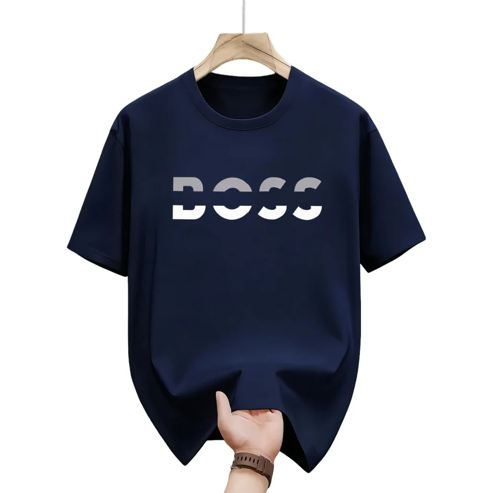 Camiseta de hombre con estampado de letras y diseño de controlador, camiseta de verano de manga corta para hombre, estilo Hip Hop Streetwear 2026 Doss