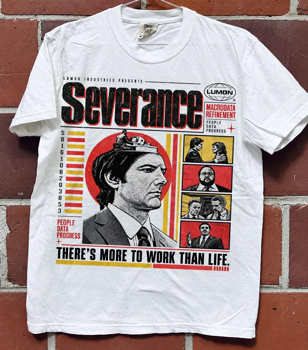 Severance Shirt, Lumon Industries Graphic Tee, Sci-Fi Dystopian TV Series T-Shirt