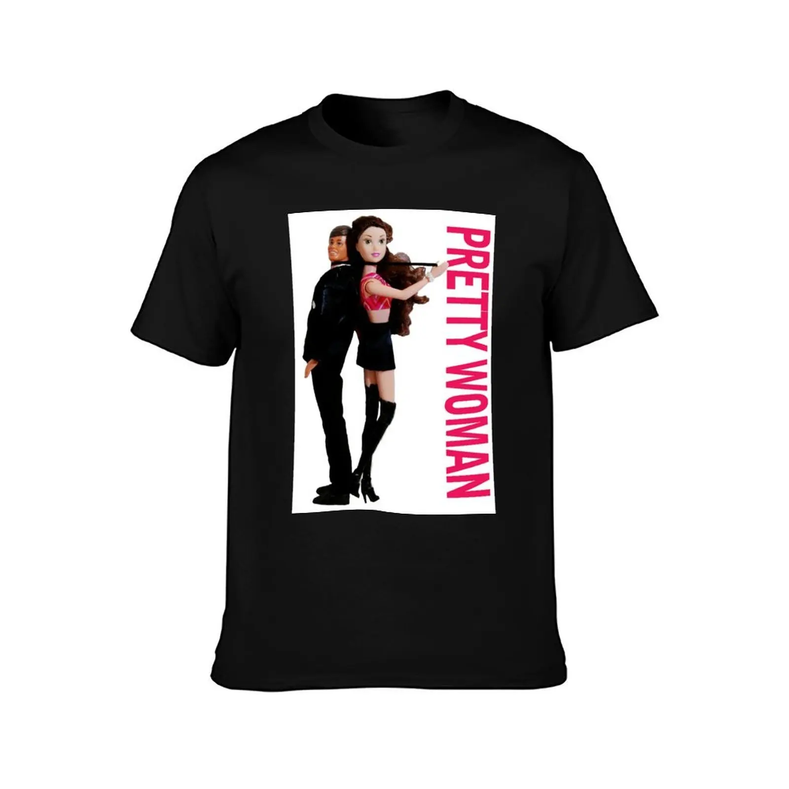 A Plastic World - Pretty Woman T-Shirt Simple Line Art Print Tee T-Shirt