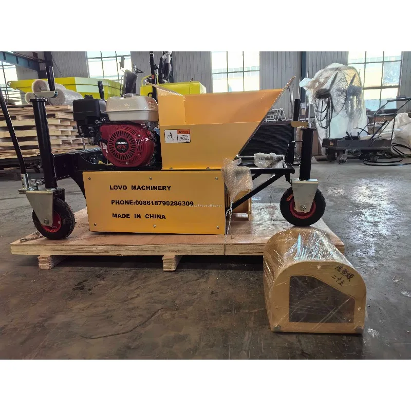 Mobile Curb Stone Machinery Concrete Landscape Curbing Machine Road Curb Machine with Engine