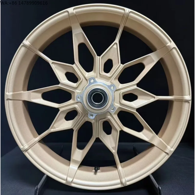 Custom Motorcycle Wheels In All SizesNew High End Customized Aluminum Alloy Forged Motorcycle Wheels Color Anodized Finish For D