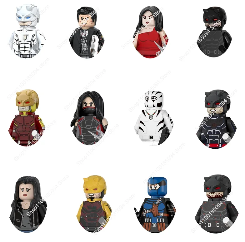 Hot toys Movie series action figures Assembly model Building Blocks Mini figures Toys gift birthday gift Suitable for collection