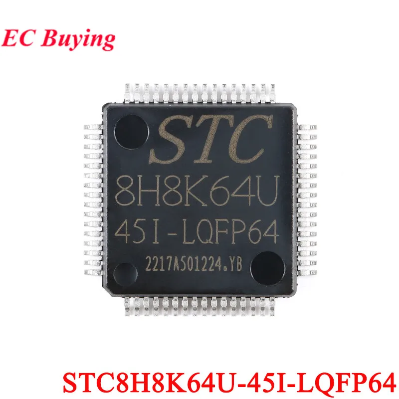 Płytka rozwojowa STC8H8K64U STC32G12K128 LQFP64 DIP40 8051 Mikrokontroler Rdzeń Nauka Programowanie Moduł USB Download Burning Simulation — zdjęcie produktu 2