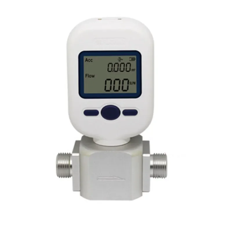 Free Shipping Fuel Dispenser Flowmeter Nitrogen Flm3 Smart Liquid Hydrogen Sensor air gas digital mass Oil Flue  Flow Meter