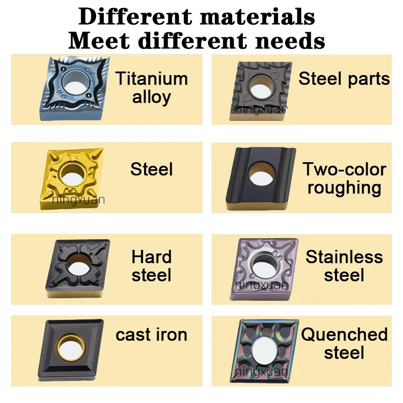

CNMG120404/08/12 Insert CNMG1204 MS CNMG1204 MM HMM turning Inserts CNMG stainless steel steel series cast iron