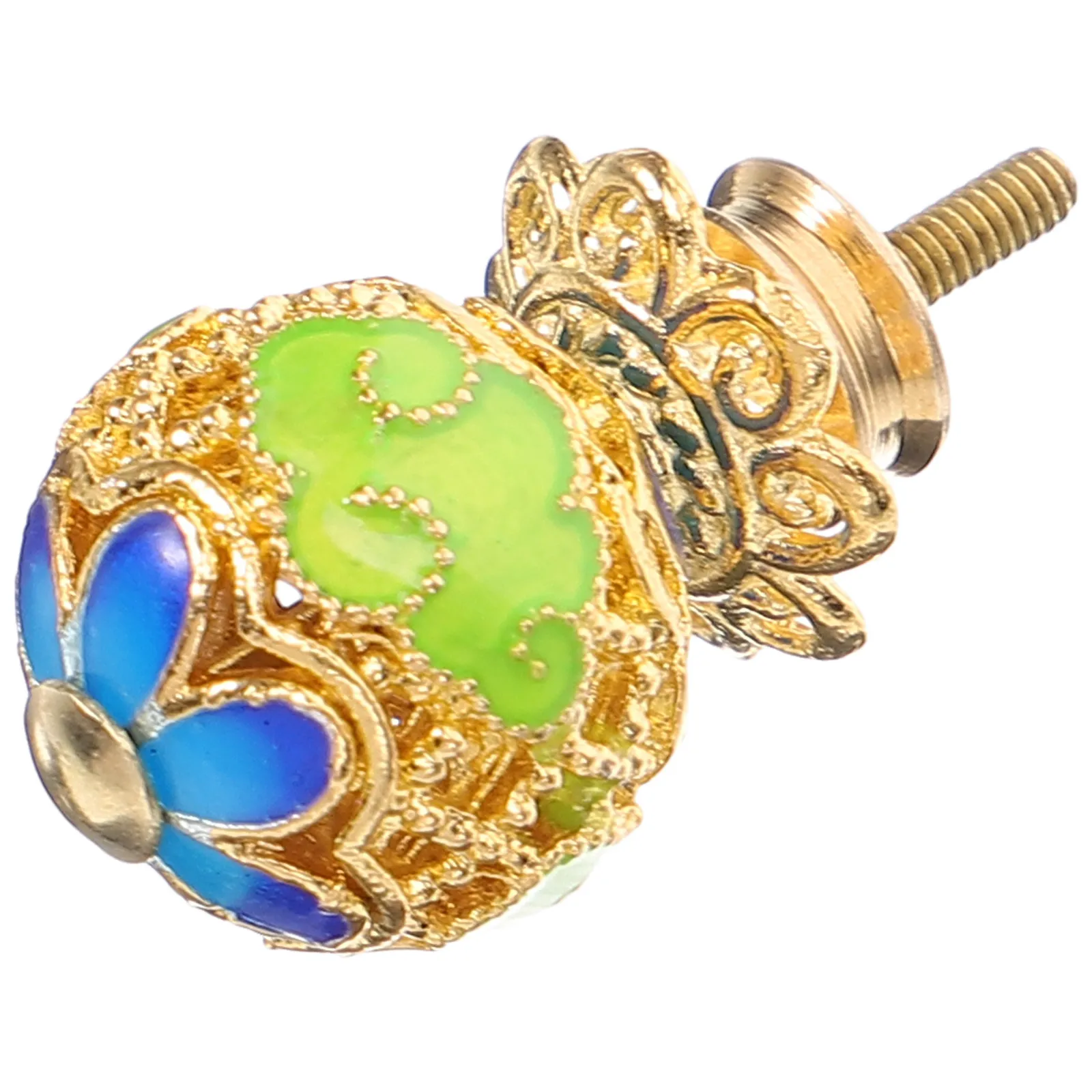 Exquisite Enamel Kettle Lid Knob for Tea Kettle Cover Replacement Sturdy Metal Construction Easy Install Compact Kitchen Supply