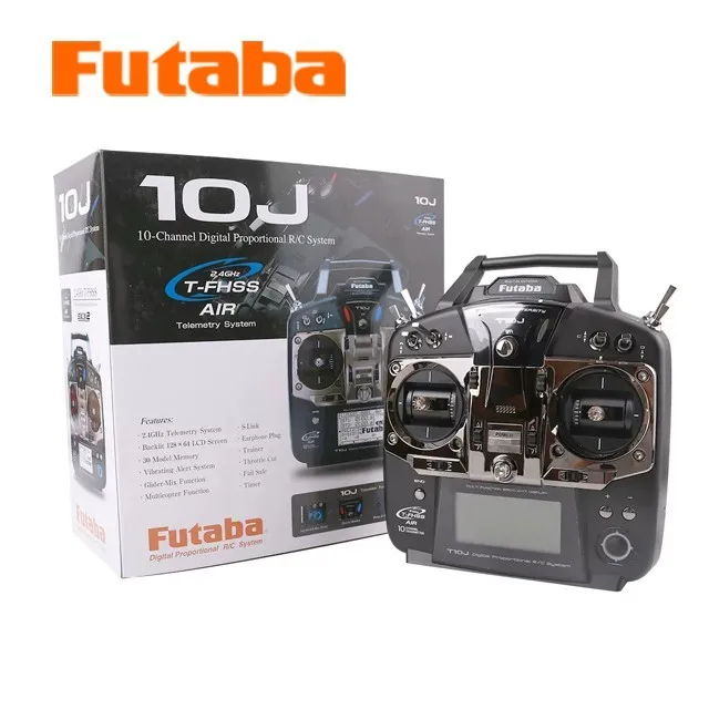 Futaba T10J 10J mit R3008SB Erhalten 10 Kanal 2,4 GHz Radio System für RC Hubschrauber Multicopter
