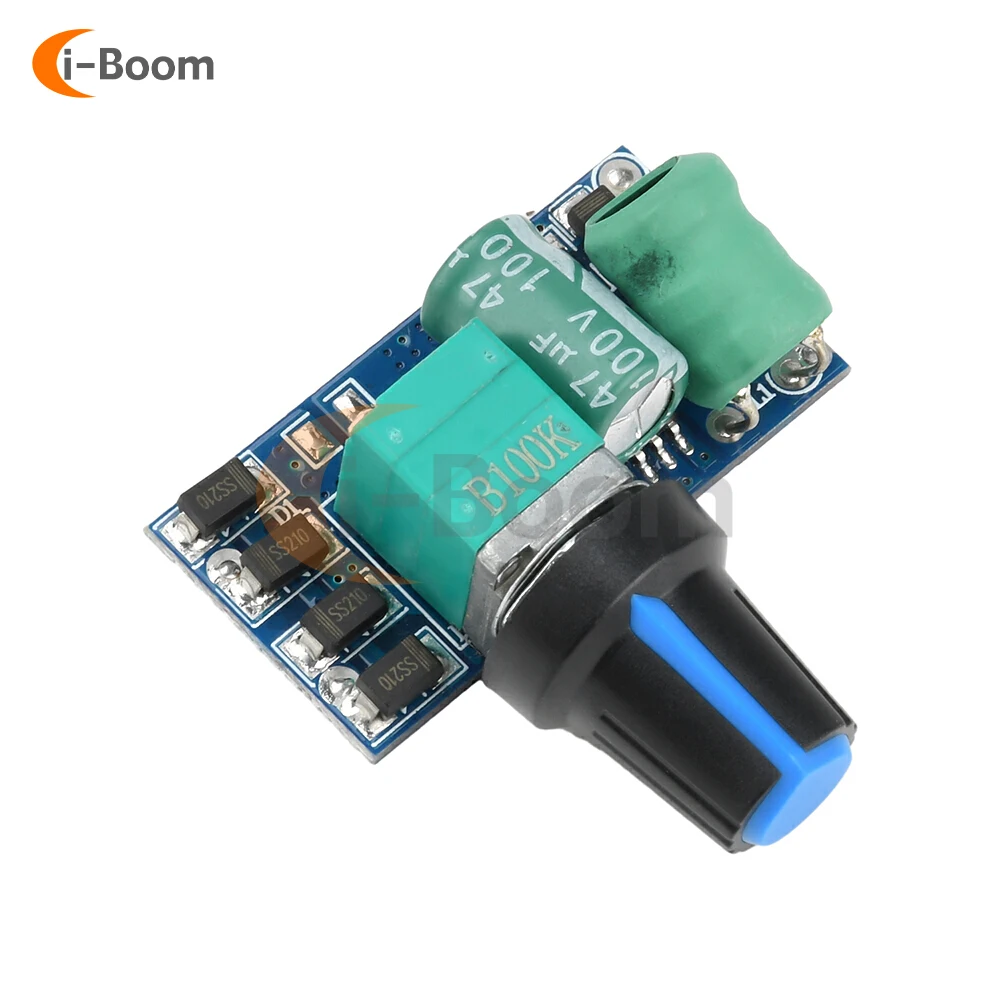 

DC 12~80V LED Dimmer Constant Current LED Driver Control Module No Strobe LED Dimmer Switch
