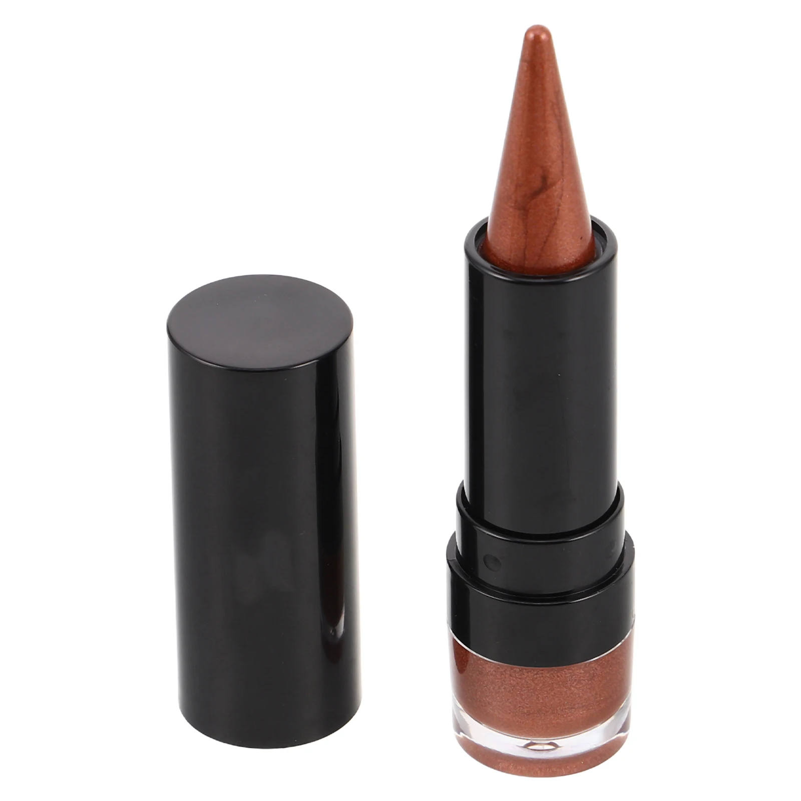 

Multipurpose Pearlescent Lipstick Glitter Liner Makeup Brown Plastic Women Long Lasting Shimmering Multifunctional Precision Tip