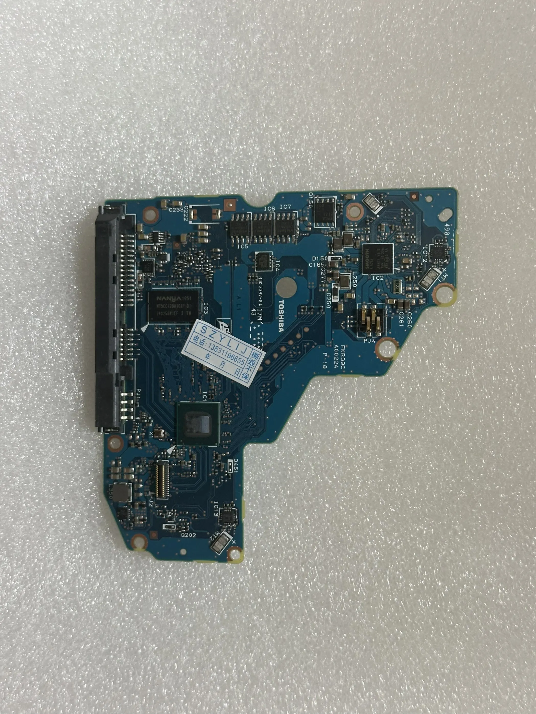 

Board Number: G0022A , 20F0 FKR39C A0022A R-77 SATA 3.5