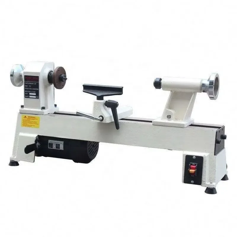 1020mm Length MC1218VD Carpentry Infinitely Variable Speed Working Turning Wood Lathe Router Long Woodworking Lathe