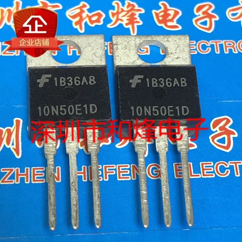 10Pcs/Lot 10N50E1D HGTP10N50E1D TO-220 500V 10A On Stock