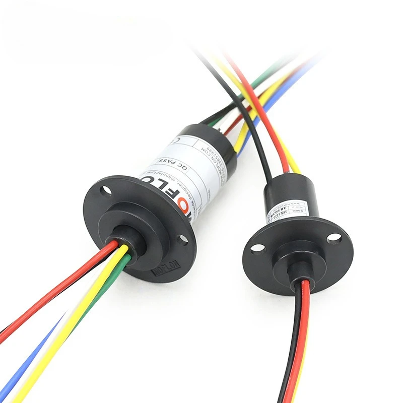 Wind Power slip ring Slip 2 3 4 5 6 8 12 Wire Circuit Slip Ring 5A 10A 15A 30A 60A Electric Collector Rings