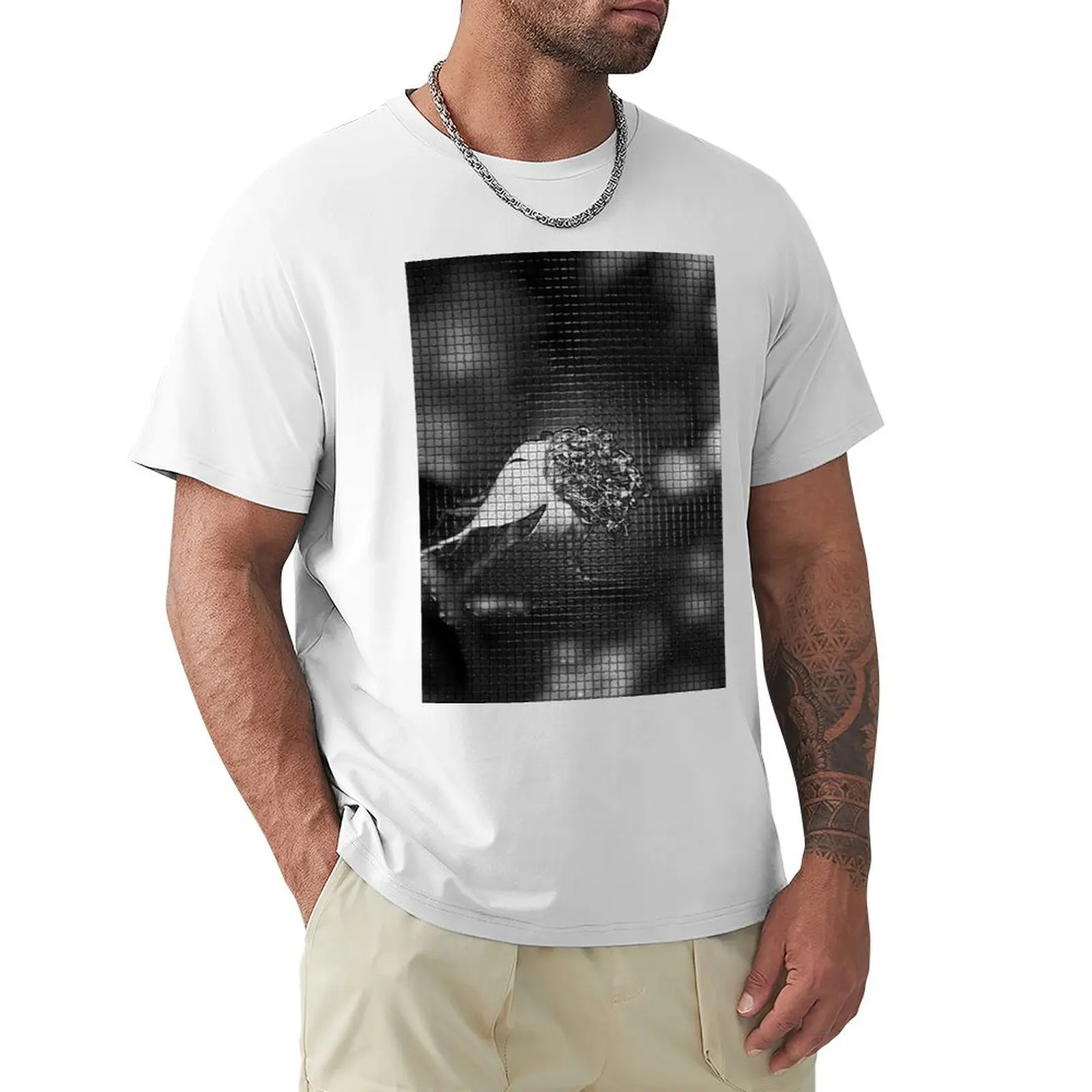 Photo effect T-Shirt boys whites quick drying plus size tops mens t shirt graphic