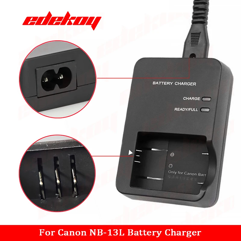 Canon CB-2LH CB-2LHT CB-2LHE Battery Charger For Canon NB-13L Battery G7XII G5X G1XIII G9X SX620 SX720 SX740 SX620 PowerShot